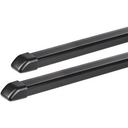 Juego de 2 barras Green Valley Original Steel acero negro 120 cm.