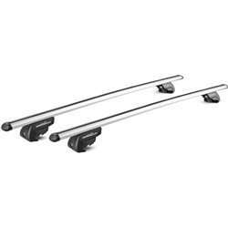 Juego completo de 2 barras aluminio 135 cm. Easy One SW railing abierto